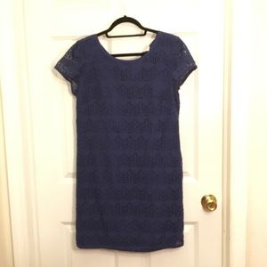 LOFT Blue shift dress